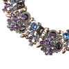 Crystal Large Collar Big Choker Necklace Women Boho Ethnic Statement Necklace Female Indian Rhinestone Big Necklace Girl