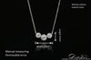 Cubic Zirconia Exaggerated CZ Stone Choker Necklaces &Pendants Silver Color Party/Wedding Jewelry For Women N398