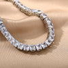 Cubic Zirconia Tennis Bracelet For Women Men Iced Out Chain Crystal Bracelet Wedding Band Couple Jewerly Gift pulseras