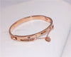 Luxury Fashion Women Bracelets & Bangles Summer Style Screw Open Bangles For Lady Rhinestone Bracelet Fine Jewelry Drop shipping