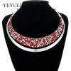 Full Crystal Choker Necklace Exaggerated  Maxi Statement Choker Collar Necklaces Bijoux Jewelry For Women