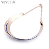 Full Crystal Choker Necklace Exaggerated  Maxi Statement Choker Collar Necklaces Bijoux Jewelry For Women