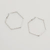 Gold Color Geometry Hoop Earrings For Woman Party Gifts Female Piercing Ear Accessory Jewelry Korean  2022