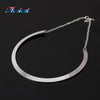Pendant Charm Choker Necklaces Women Metal Weld Statement Bib Collar Necklace Bar Torques African Jewelry