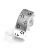 Silver Colour Star Rings For Woman Engagement Jewelry And Accessories Chrismas  Items GaaBou Jewellery