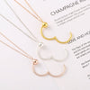 Silver Plated Necklace Brand Jewelry With Round &amp; Heart Pendant Necklace for Women Lover Anniversary Gift Special Offer