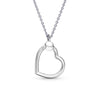 Silver Plated Necklace Brand Jewelry With Round &amp; Heart Pendant Necklace for Women Lover Anniversary Gift Special Offer
