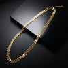 Stainless Steel Leaf Chain Necklace Gold Plated Choker Clavicle Chains Necklace For Women Jewelry Gifts