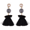 Luxury Statement Tassel Drop Earrings for Women Wedding Bohemian 10 Colors Fringed Hot Sale Dangle Earring For Girl Gifts