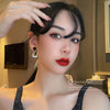 Zircon Earrings For Women 2023 Trend Korean Stud Earrings Female Crystal Couple Aesthetic Jewerly Gift brincos