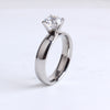 Luxury Zircon Rings for Women Girls Gold Silver Stainless Steel Ring Never Fade Wedding Rings Elegant Ladies Jewelry bague femme
