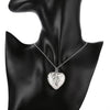 designer 925 Stamped Silver fine crystal heart pendant Necklace For Women Party wedding accessories Jewelry Couple gifts
