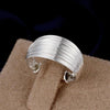designer 925 sterling Silver Retro bangle rings Bracelets for women Party wedding accessories Jewelry set gifts
