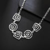 designer 925 sterling Silver fine classic thread bracelets neckalce for women Party wedding Jewelry sets Gifts