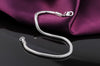 designer 925 sterling silver 3mm snake bone Bracelets for woman man jewelry party wedding accessories gifts
