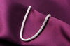 designer 925 sterling silver 3mm snake bone Bracelets for woman man jewelry party wedding accessories gifts