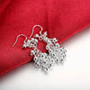 designer 925 sterling silver fine Grape beads necklace earring bracelet jewelry set for women party wedding gifts