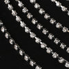 wedding dress necklace studio modeling accessories bridal zircon chain shoulder chain for women's jewelry