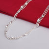 jewelry designer 925 Stamped silver Charms beads Necklace for women party wedding accessories gifts
