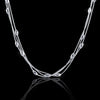 jewelry designer 925 Stamped silver Charms beads Necklace for women party wedding accessories gifts