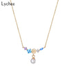 Japanese Pearl Crystal Pendant Necklace 925 Sterling Silver Necklace For Women Silver 925 Jewelry Fine Jewelry Fashion