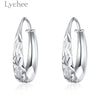 Vintage Carved Flower Earrings 925 Sterling Silver Jewerlry For Women Fine Jewelry Fashion Jewelry Random Pattern