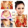MANGOSKY Belly Dance Necklace Chain India dance Necklace accessories dance performance of high-quality stone jewelry