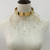 MANILAI Brand Unique Design Rock Metal Statement Necklaces Women Jewelry Collar Big Choker Gold Color Alloy Torques 2021