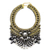 Brand Women Party Exaggerate Accessories Luxury Choker Multicolor Crystal Bead Collar Statement Necklaces Maxi Jewelry