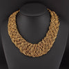 Vintage Beaded Handmade Chunky Chain Bib Choker Collar Statement Necklace Boho Ethnic Maxi Necklaces For Women kolye