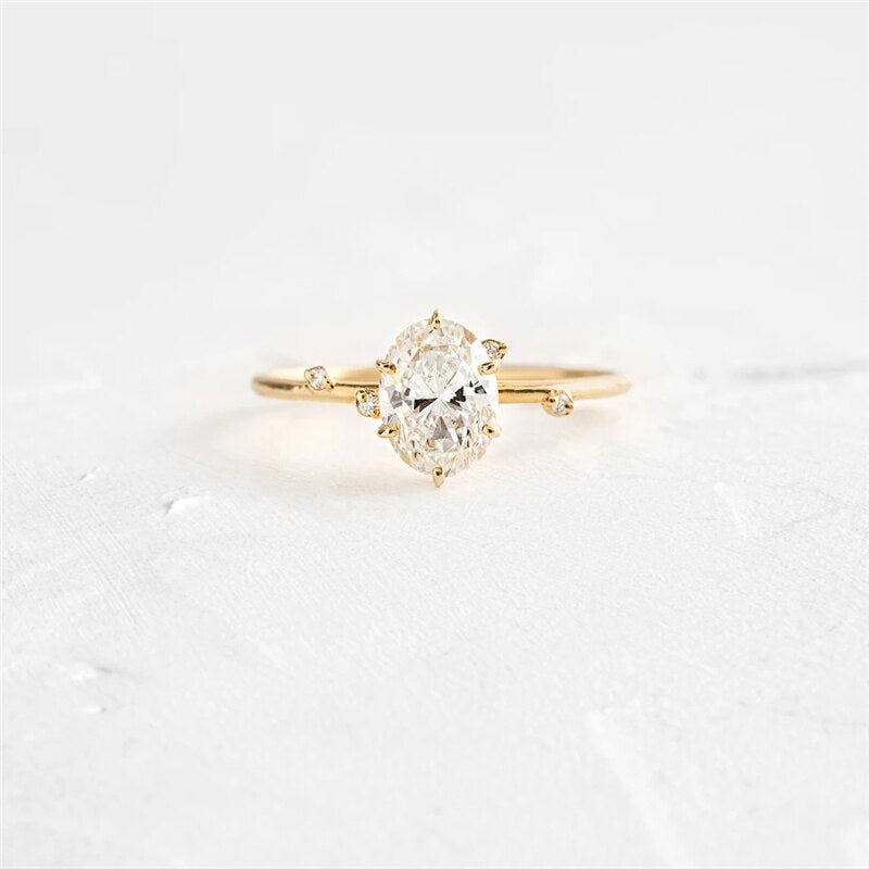 MC 925 Sterling Silver Rings For Women Girls Authentic S925 Bohemia Colorful Zircon Finger Ring Thin leaf Anillos Fine Jewelry