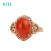 Natural red agate silver ring, oval 10mm*12mm, deep red color and newest design, fashion women jewelry