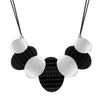 Wholesale Choker Necklace Oval Metal Sheets Pendant Collier Femme Bijoux Women Statement Leather Necklaces & Pendants