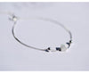 friends S925 Sterling silver Pearl Leaf leaves bracelets for women girl in charm bangles bracelets pour les femmes