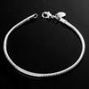 MKP15 For Finds   women silver bangle close chain high quality have different colors choose