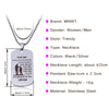 MNWT TO MY SON Stainless Steel Pendant Necklaces Engrave Name Love Dad/Mum ID Tag/Army Tag Pendant Necklace
