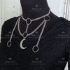 MOON necklace is an exclusive handmade chain CL150