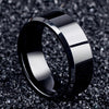 MOREDEAR 2017  Charm Jewelry ring men stainless steel Black Rings For Women