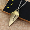 MQCHUN Arrow Logo Pendant Necklace Cosplay Movie Jewelry Christmas Birthday Gift