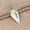MQCHUN Arrow Logo Pendant Necklace Cosplay Movie Jewelry Christmas Birthday Gift