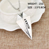 MQCHUN Arrow Logo Pendant Necklace Cosplay Movie Jewelry Christmas Birthday Gift