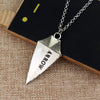 MQCHUN Arrow Logo Pendant Necklace Cosplay Movie Jewelry Christmas Birthday Gift