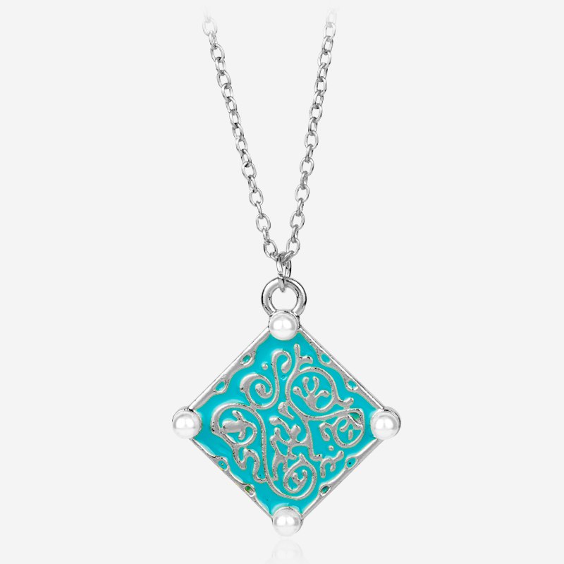 Game The Witcher 3 Triss Merigold Medallion Choker Necklace Wizard Wild Hunt Tress Pendant Costume Cosplay Jewelry Gifts