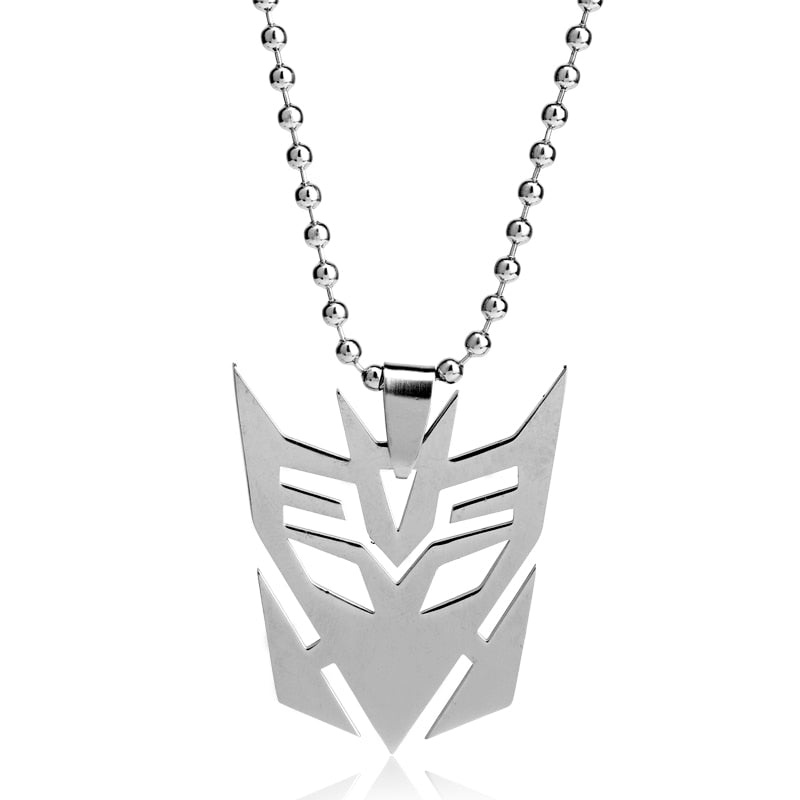 MQCHUN Movie Jewelry Transformation Stainless Steel Pendant Necklace