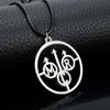MQCHUN Rock Band MCR Necklace Music Band My Chemical Romance Pendant Necklace Silvery Metal Necklace for Women Men-30