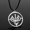 MQCHUN Rock Band MCR Necklace Music Band My Chemical Romance Pendant Necklace Silvery Metal Necklace for Women Men-30