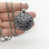 Magen David Pendant Israel Chain Necklaces Men Women Alloy Judaica Silver Color Jewish Jewelry