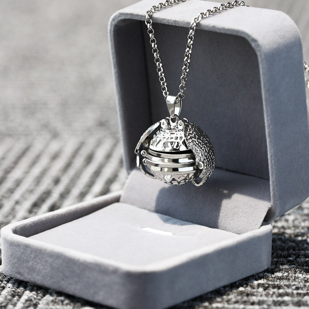 Magic 4 Photo Pendant DIY Flash Memory Floating Locket Necklace Angel Wings Flash Box Album Box Romantic Necklaces