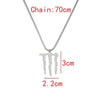 Magic Claw Necklace Trendy Men And Women Hip Hop Wild Titanium Steel Sweater Chain