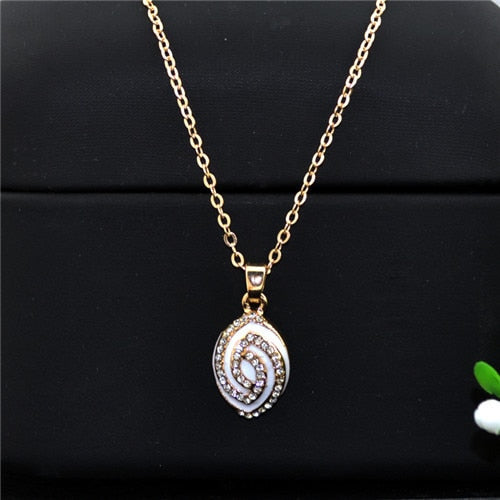 Crystal New Arrival Silver Color Crystal Eye Pendant Necklaces Jewelry for women MKJ194